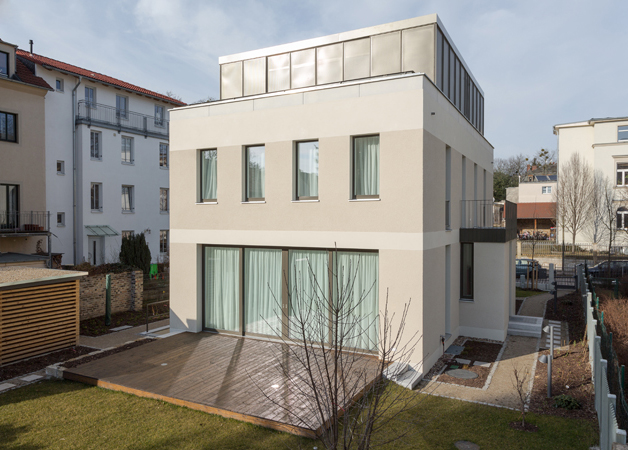 Einfamilienhaus Nordstrasse Gartenansicht